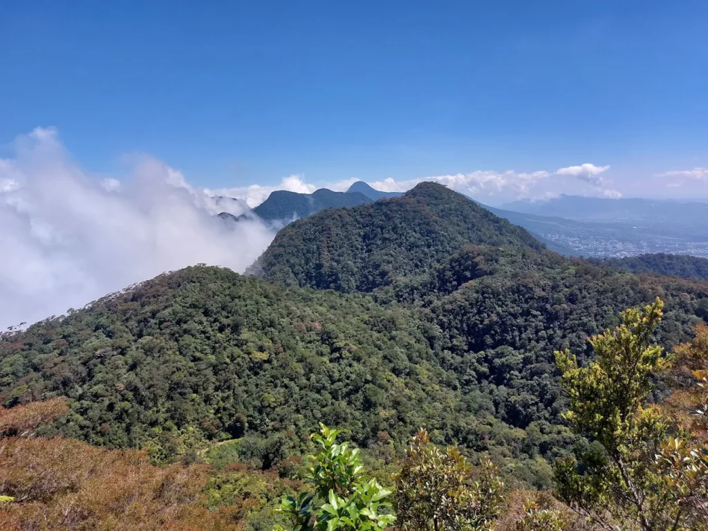 Jalur pendakian Gunung Ranaka